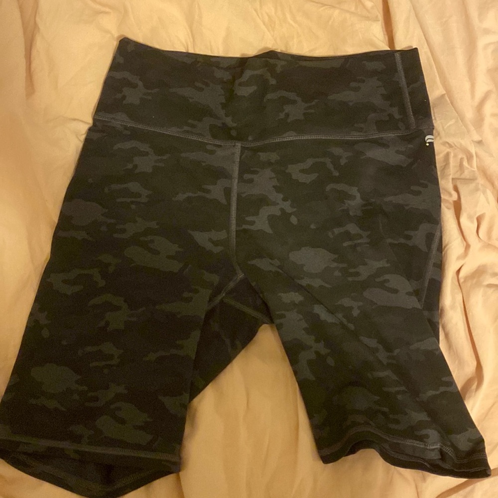 Camo bike shorts